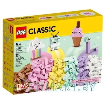 Набор деталей LEGO Classic 11028 Креативное веселье в пастельных тонах